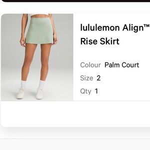Lululemon Align High-Rise Skirt